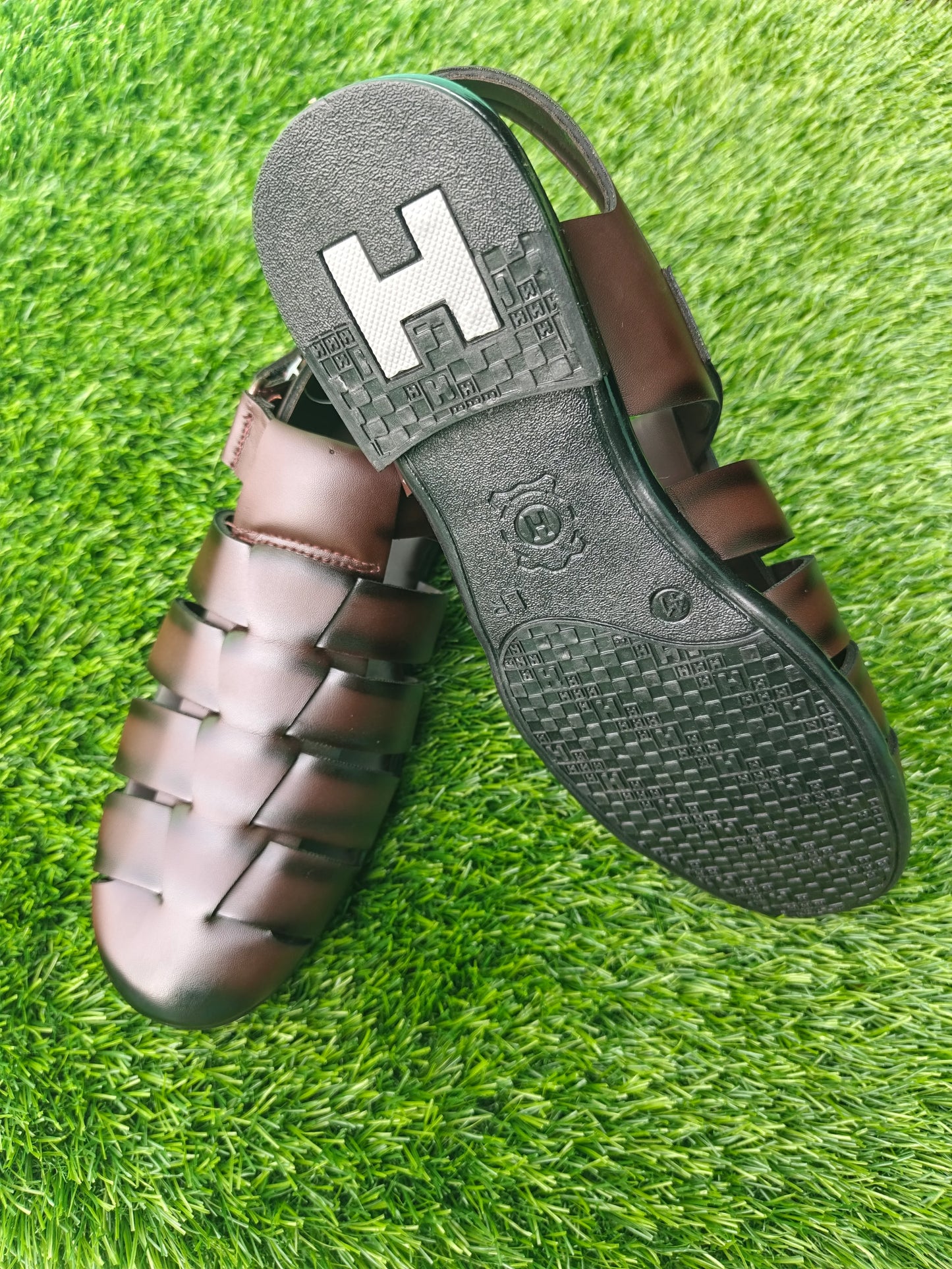 Men’s Brown Fisherman Sandals – Comfortable Slip-On Shoes for Everyday Wear